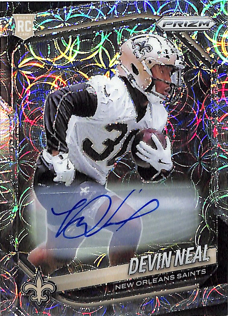 2025 Prizm Devin Neal Auto Autograph Rookie RC Choice Scope /100 Saints