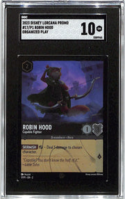 2023 Disney Lorcana Promo Robin Hood 17/P1 SGC 10