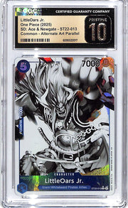 One Piece SD Ace & Newgate ST22 LittleOars Jr 013 Alternate Art CGC 10 Pristine