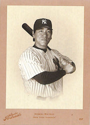 2005 Donruss Studio Portraits Hideki Matsui Black and White /10 Yankees