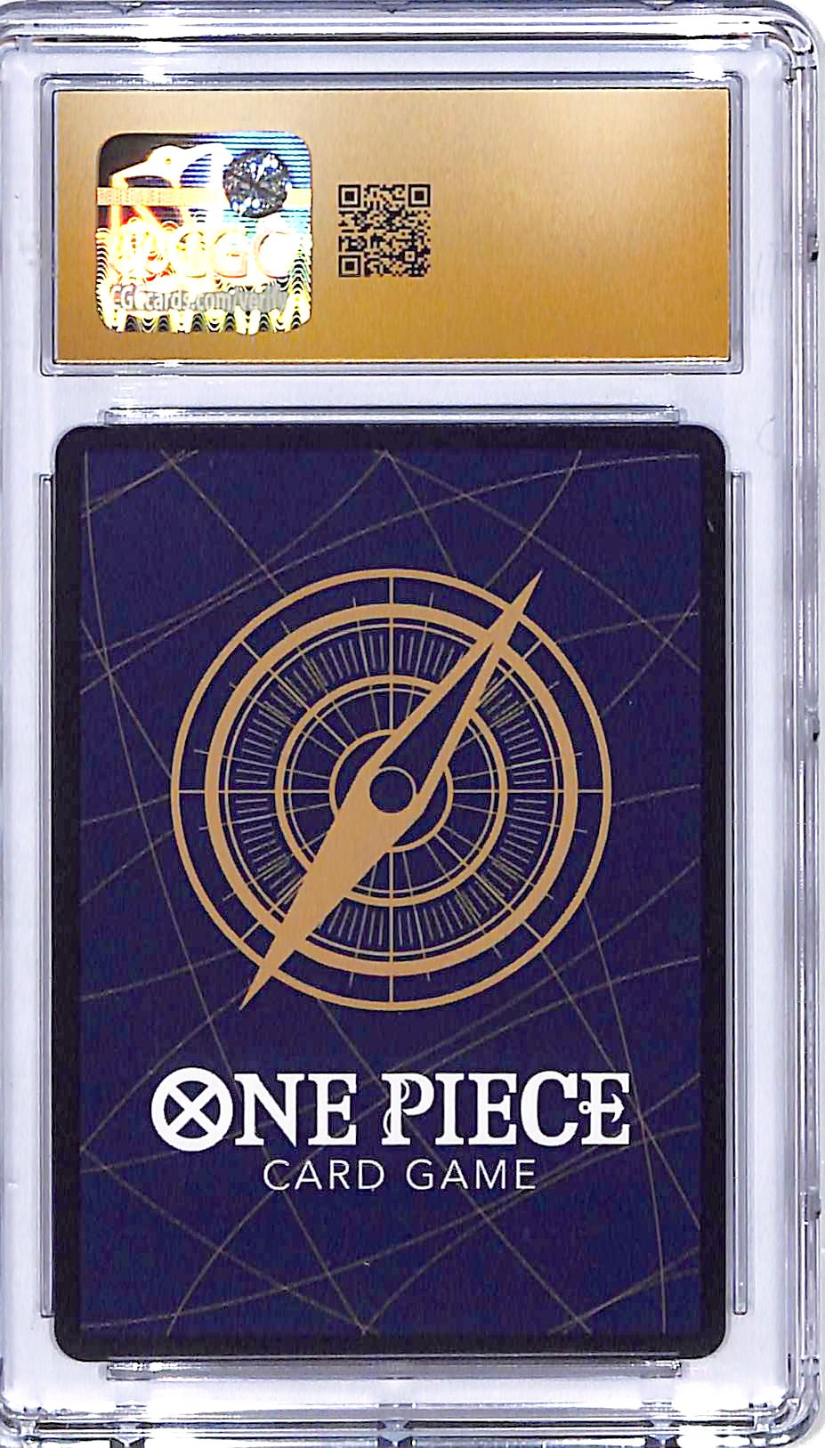 One Piece Japanese Premium Booster Best Vol 2 OP07 Monkey D Luffy 109 CGC 10 Pristine