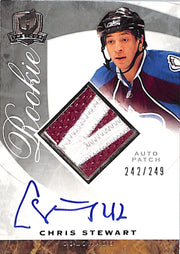 2008-09 Upper Deck The Cup Chris Stewart Auto Autograph Rookie RC Patch /249