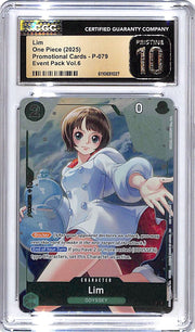 One Piece Promotional Cards Event Vol 6 Lim P-079 CGC 10 Pristine