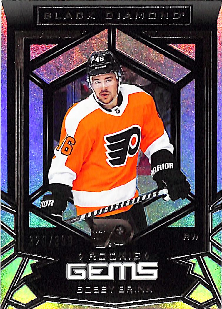 2022-23 Black Diamond Bobby Brink Rookie Gems /399 Flyers