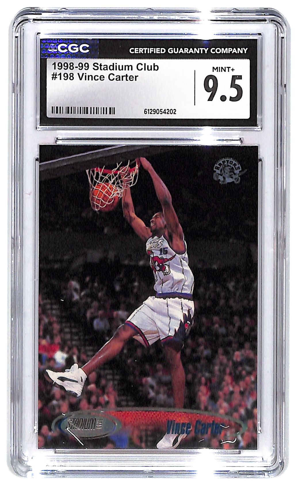 1998-99 Vince Carter Stadium Club #198 CGC Mint Plus 9.5