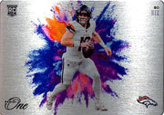 2024 Panini One Bo Nix COlor Blast Rookie RC Broncos