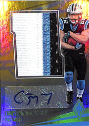 2017 Phoenix Christian Mccaffrey Auto Autograph Rookie RC Patch Jersey /10 Gold