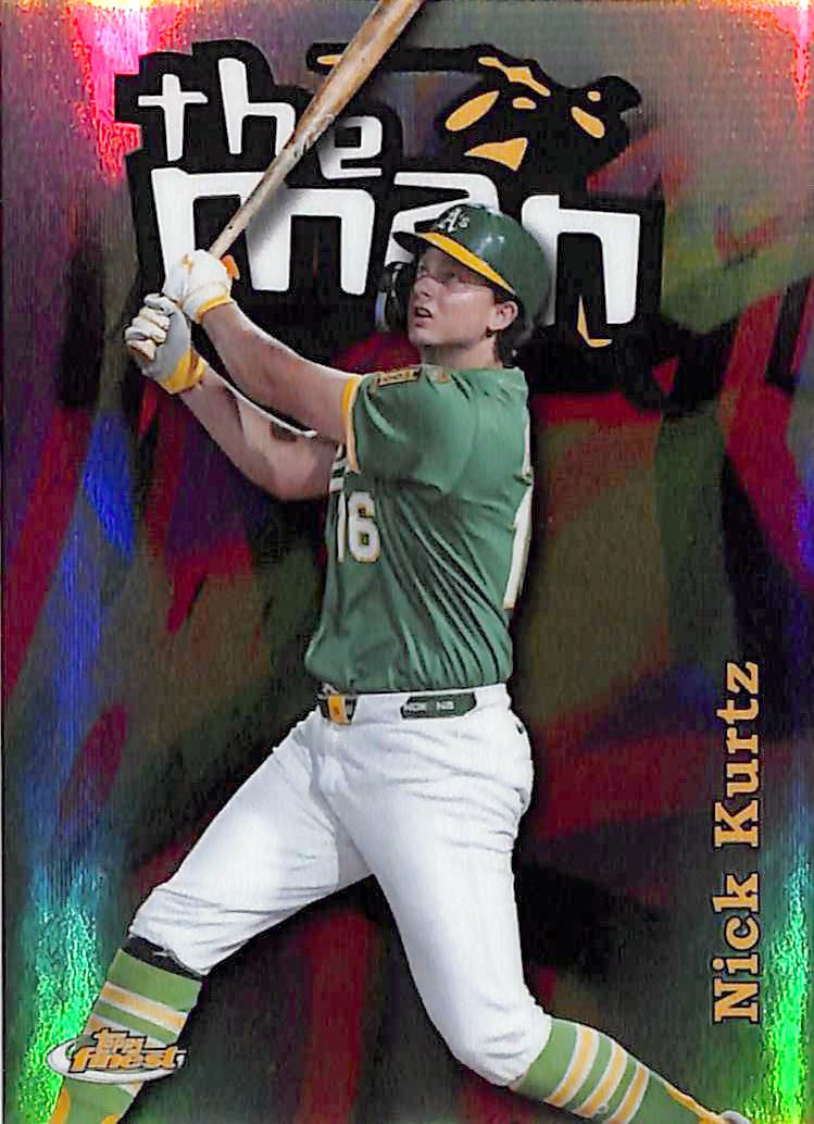 2026 Topps Finest Nick Kurtz The Man Athletics