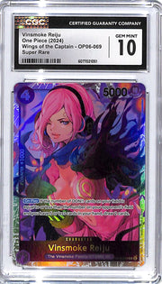 One Piece Wings of the Captain Vinsmoke Reiju OP06 069 CGC 10