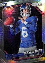 2025 Prizm Jaxson Dart Rookie RC Variation Silver Giants