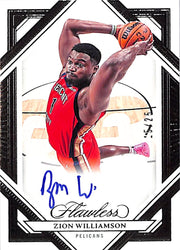 2023-24 Flawless Zion Williamson Auto Autograph /25 Pelicans