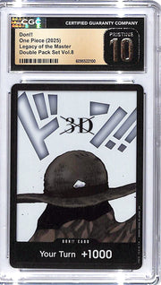 One Piece Legacy of the Master Double Pack Vol 8 Don CGC 10 Pristine
