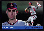 2025 Topps Chrome Platinum Anniversary Nolan Ryan Black Refractor /10 Angels
