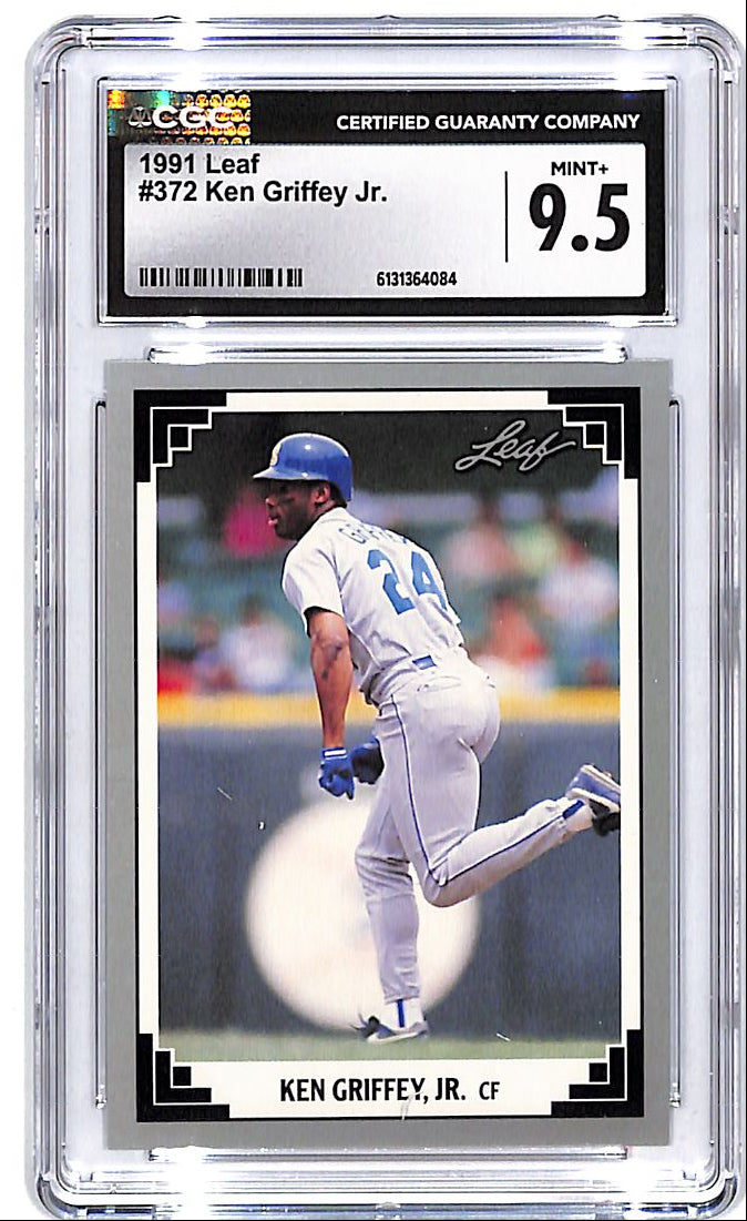1991 Leaf Ken Griffey Jr #372 CGC 9.5 Mariners