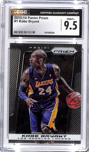 2013-14 Prizm Kobe Bryant #1 CGC 9.5 Lakers