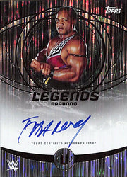 2025 Topps Universe WWE Farrooq Auto Autograph Legends
