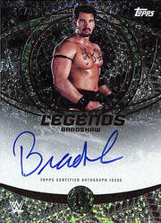 2025 Topps Universe WWE Bradshaw Legends Auto Autograph Green /99