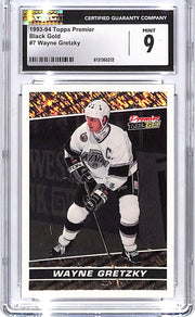 1993-94 Topps Premier Wayne Gretzky Black Gold #7 CGC 9 Kings