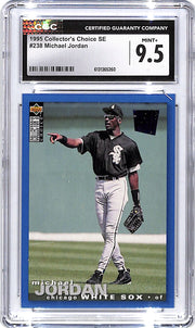 1995 Collectors Choice Special Edition Michael Jordan #238 CGC 9.5 White Sox