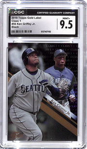 2019 Topps Gold Label Ken Griffey Jr Class 1 Black CGC 9.5 Mariners