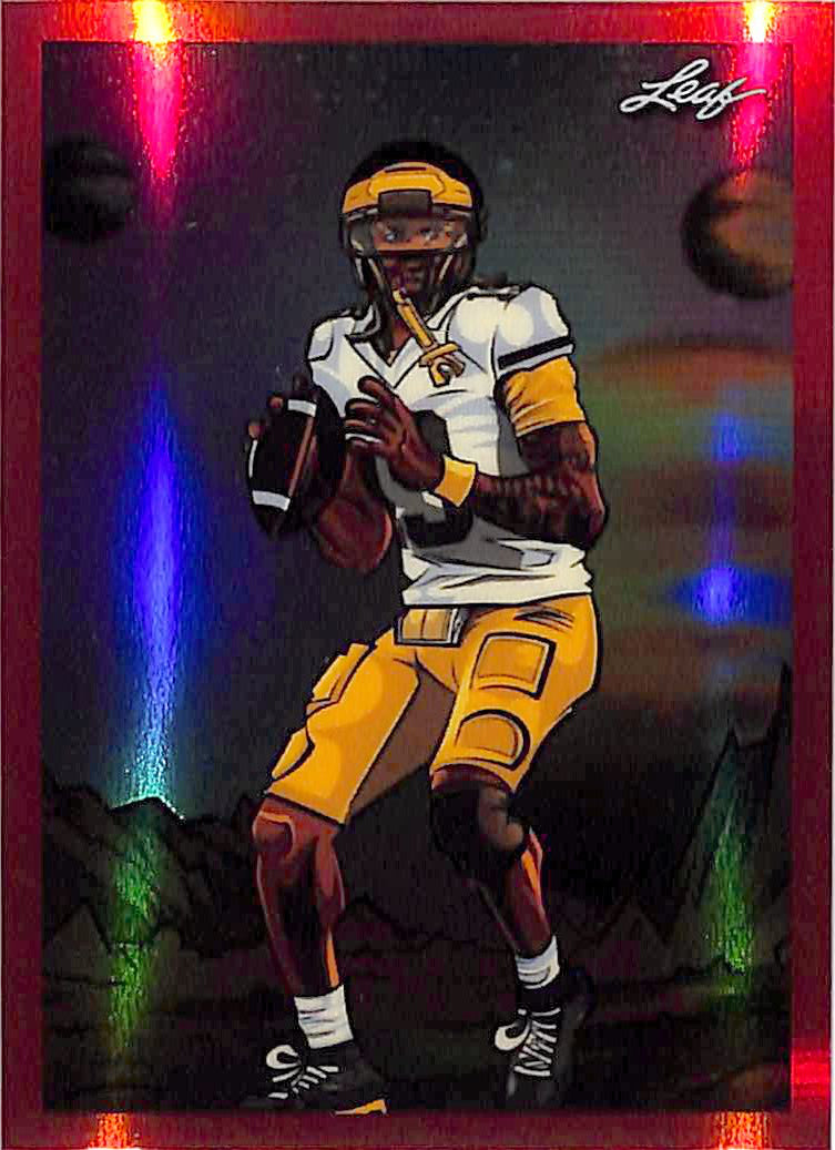 2026 Leaf Metallic Imaginations Bryce Underwood Rookie RC Red /199