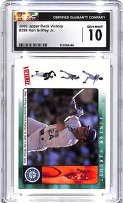 2000 Upper Deck Victory Ken Griffey Jr #396 CGC 10 Mariners
