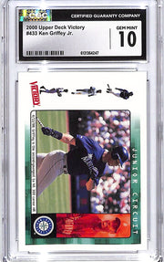 2000 Upper Deck Victory Ken Griffey Jr #433 CGC 10 Mariners