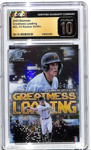 2025 Bowman Chrome Konnor Griffin Greatness Loading Rookie RC CGC 10 Pristine