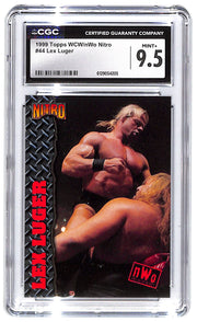 1999 Lex Luger Topps WCW/nWo Nitro #44 CGC Mint Plus 9.5