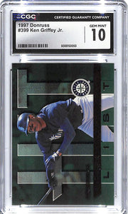1997 Donruss Ken Griffey Jr #399 CGC 10 Mariners