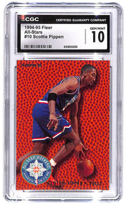 1994-95 Scottie Pippen Fleer All-Stars #10 CGC Gem Mint 10