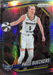 2025 Prizm WNBA Paige Bueckers Rookie RC Silver #5 Wings