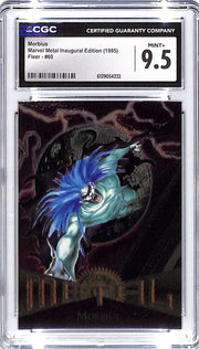 1995 Morbius Fleer Marvel Metal Inaugural Edition #60 CGC Mint Plus 9.5