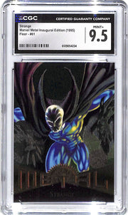 1995 Strange Fleer Marvel Metal Inaugural Edition #61 CGC Mint Plus 9.5