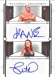 2024 National Treasures Kane Lita Dual Auto Autograph /99