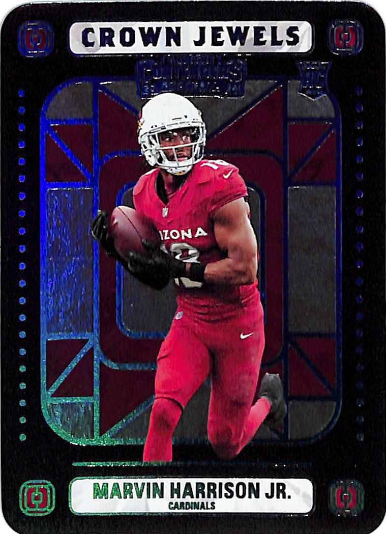 2024 Contenders Marvin Harrison Jr Crown Jewels Rookie RC Cardinals