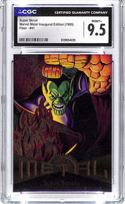 1995 Super Skrull Fleer Marvel Metal Inaugural Edition #41 CGC Mint Plus 9.5