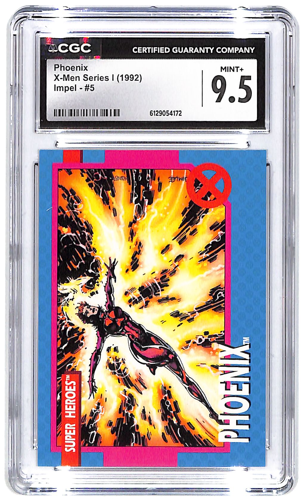1992 Phoenix Impel X-Men Series I #5 CGC Mint Plus 9.5