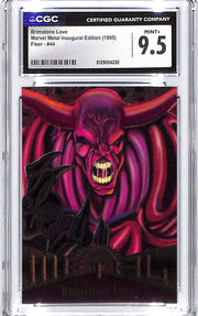 1995 Brimstone Love Fleer Marvel Metal Inaugural Edition #44 CGC Mint Plus 9.5