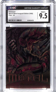 1995 Holocaust Fleer Marvel Metal Inaugural Edition #5 CGC Mint Plus 9.5