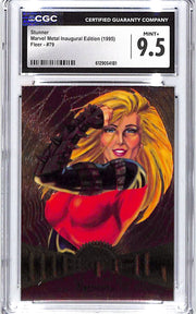 1995 Stunner Fleer Marvel Metal Inaugural Edition #79 CGC Mint Plus 9.5