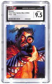 1995 Kraven Fleer Ultra Spider-Man #34 CGC Mint Plus 9.5