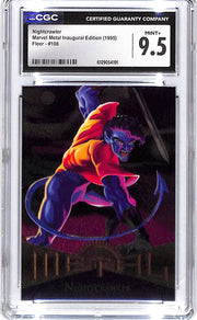 1995 Nightcrawler Fleer Marvel Metal Inaugural Edition #108 CGC Mint Plus 9.5