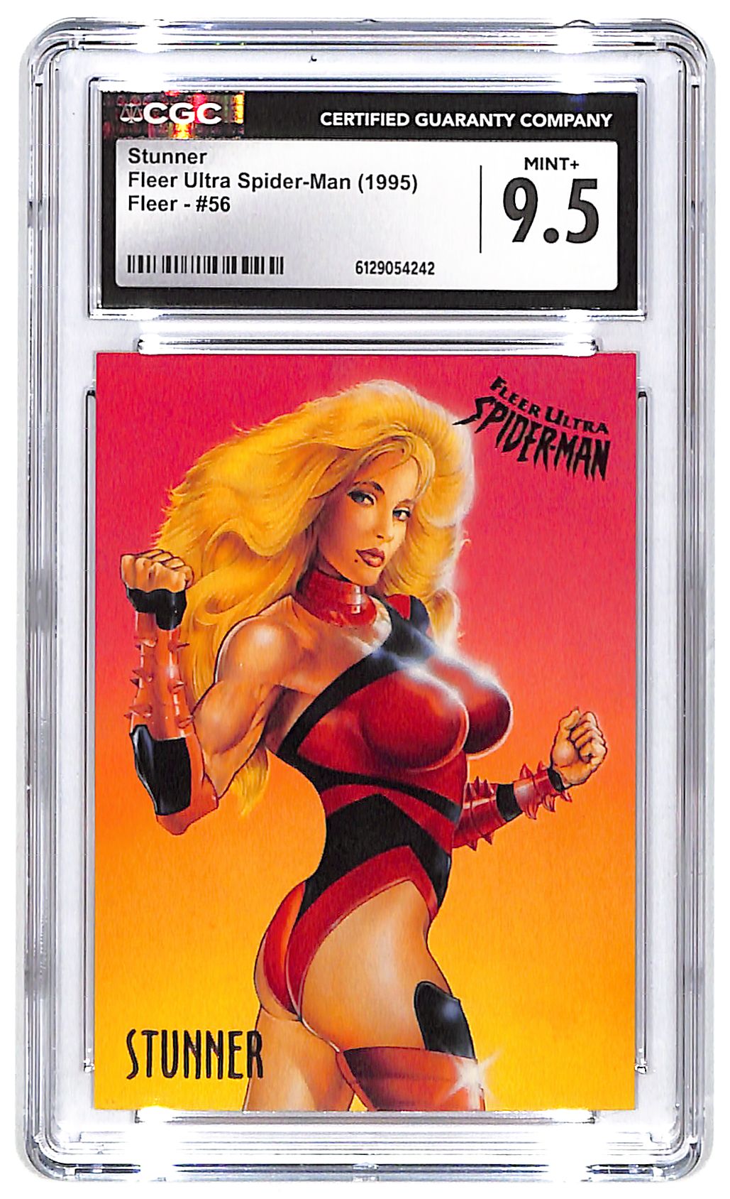 1995 Stunner Fleer Ultra Spider-Man #56 CGC Mint Plus 9.5