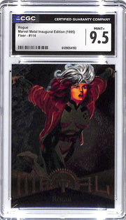1995 Rogue Fleer Marvel Metal Inaugural Edition #114 CGC Mint Plus 9.5