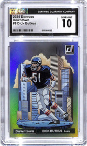 2024 Donruss Dick Butkus Downtown #9 CGC 10 Bears