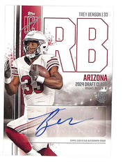 2024 Topps Signature Class Trey Benson Auto Autograph Rookie RC Cardinals