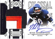 2025 National Treasures Mike Singletary Auto Autograph Patch Jersey /49 Bears