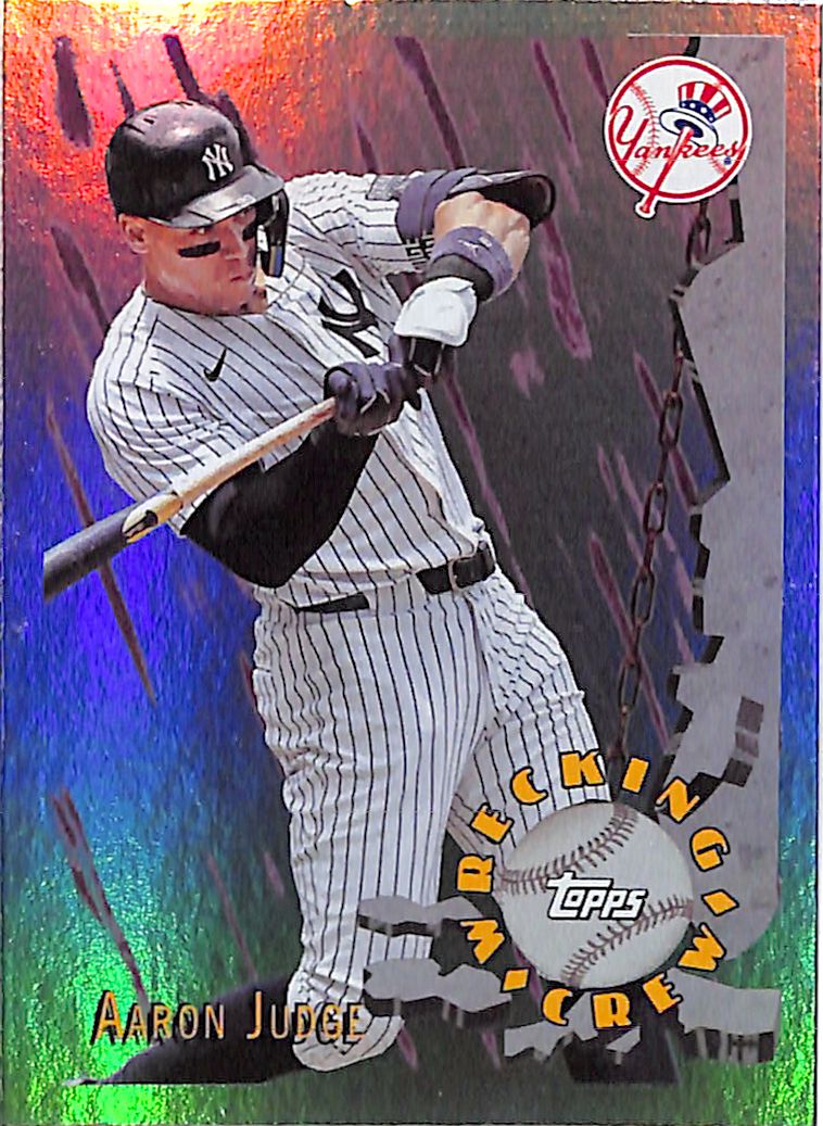 2024 Topps Archives Aaron Judge Wrecking Crew Foil Yankees