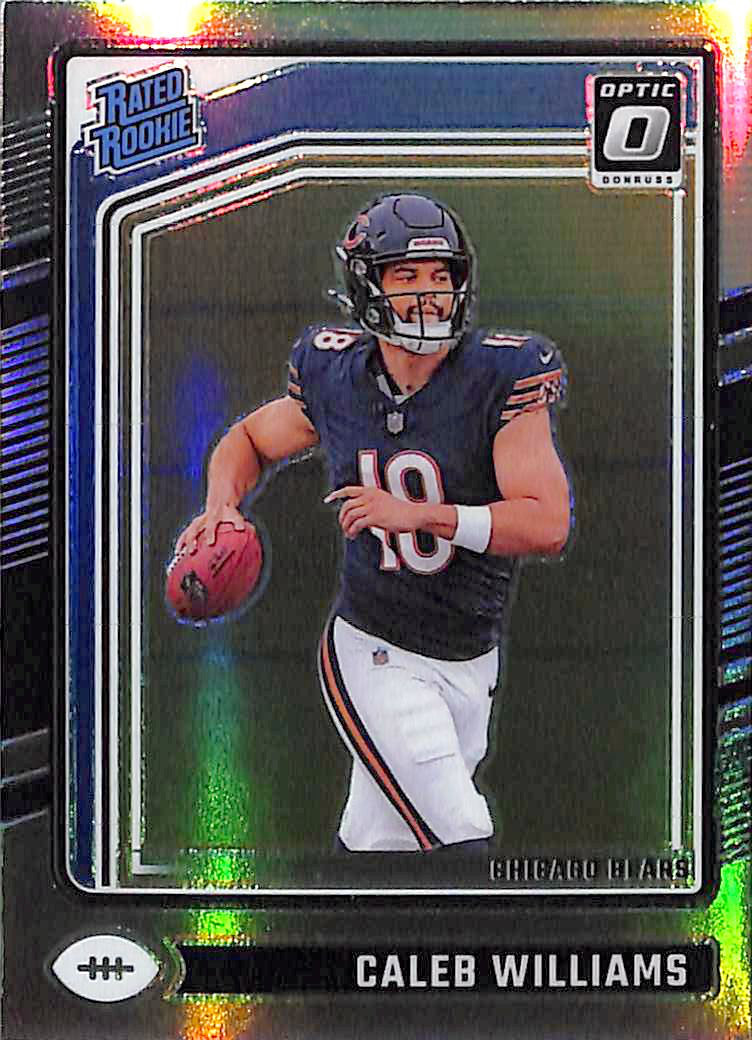 2024 Donruss Optic Caleb Williams Rated Rookie RC Holo Bears